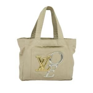 LOUIS VUITTON That's Love Tote PM Tote Bag Canvas Beige M95468 LV Auth 126040